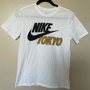 Size SMALL NIKE Tokyo White T-Shirt